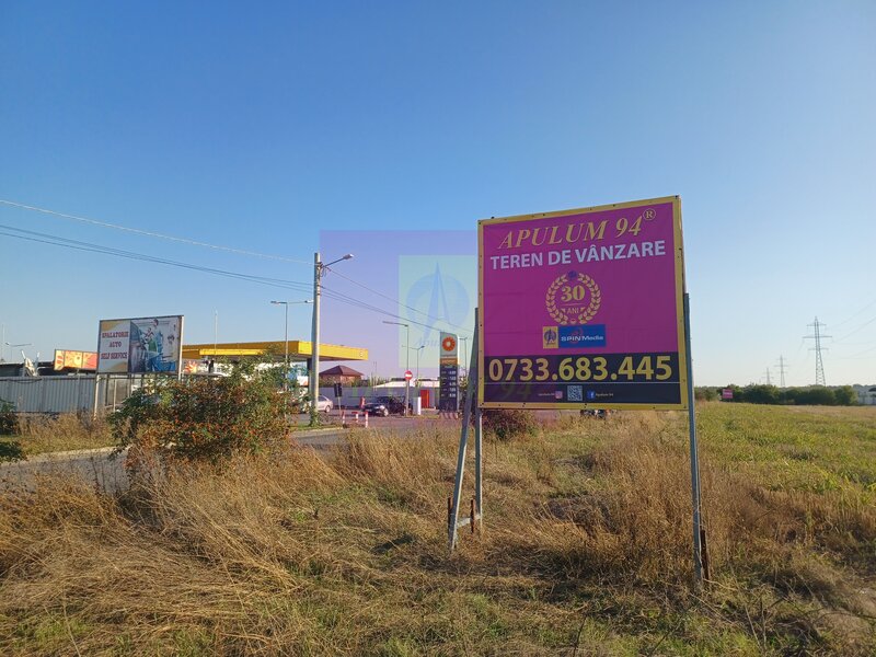 Sabareni, teren intravilan construibil 3 ha, pe DJ602